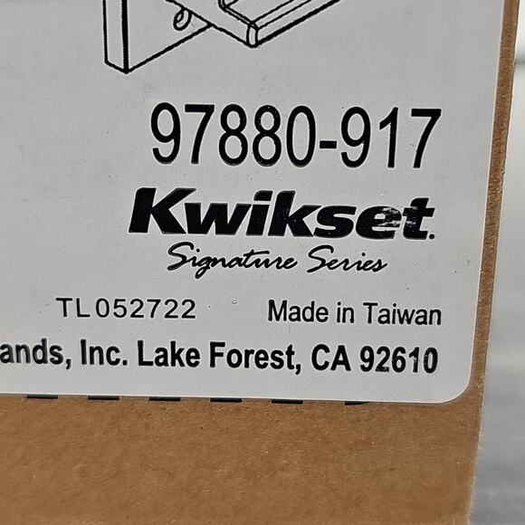 Kwikset Halifax Non-Turning One-Sided Dummy Door Lever (788HFLSQT-514) [1] - Picture 6 of 9